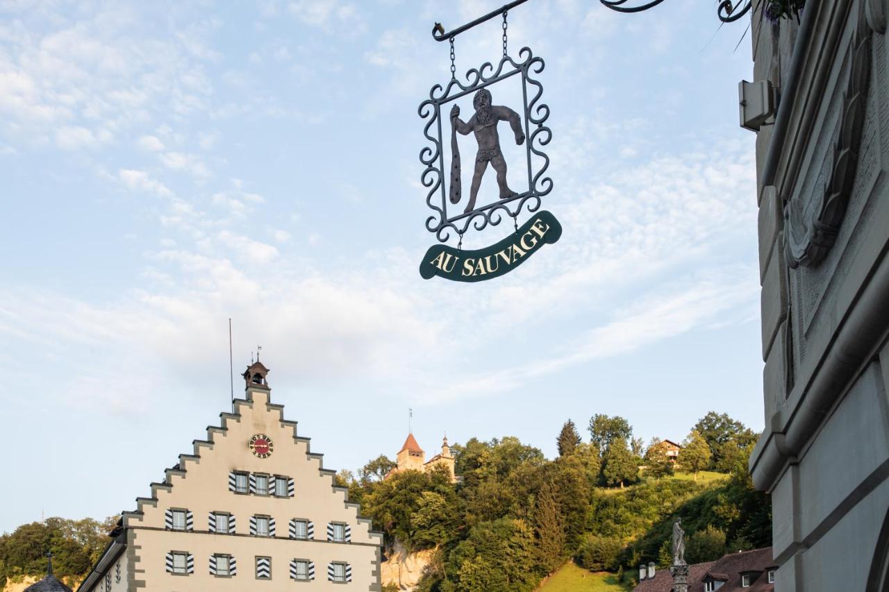 Hotel Restaurant Au Sauvage Fribourg Kültér fotó